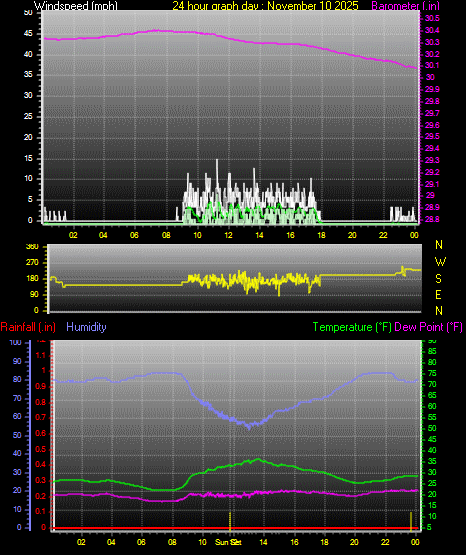 24 Hour Graph for Day 10