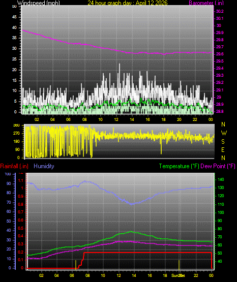 24 Hour Graph for Day 12