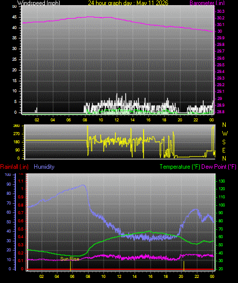 24 Hour Graph for Day 11