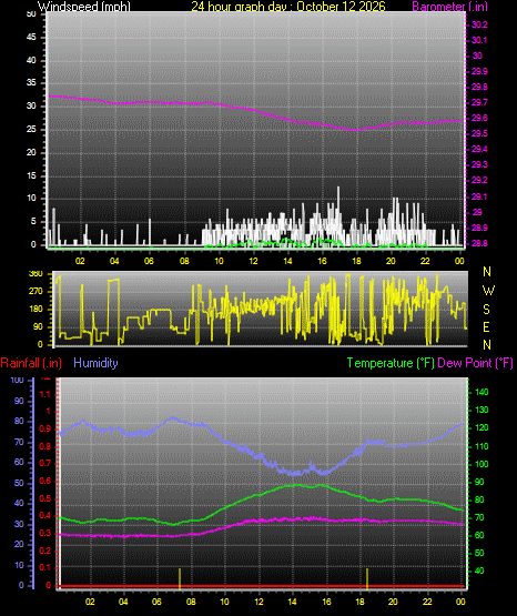 24 Hour Graph for Day 12