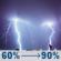 Tonight: Showers and thunderstorms likely before 7pm, then a chance of showers and thunderstorms between 7pm and midnight, then showers and thunderstorms. Some of the storms could produce heavy rain. Cloudy, with a low around 59. East wind 5 to 9 mph, with gusts as high as 22 mph. Chance of precipitation is 90%. New rainfall amounts between 1 and 2 inches possible. Tonight: Showers And Thunderstorms