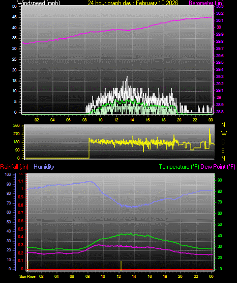 24 Hour Graph for Day 10