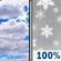 Wednesday: Mostly Cloudy then Snow Showers