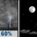 Tonight: Showers and thunderstorms likely before 8pm, then a slight chance of showers and thunderstorms between 8pm and 9pm. Mostly clear. Low around 68, with temperatures rising to around 70 overnight. Heat index values as high as 102. West wind 6 to 9 mph, with gusts as high as 21 mph. Chance of precipitation is 60%. New rainfall amounts between a tenth and quarter of an inch possible. Tonight: Showers And Thunderstorms Likely then Mostly Clear