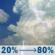 Today: A chance of showers and thunderstorms before 2pm, then showers and thunderstorms between 2pm and 3pm, then showers and thunderstorms likely. Some of the storms could be severe. Partly sunny. High near 88, with temperatures falling to around 82 in the afternoon. South wind 8 to 12 mph, with gusts as high as 23 mph. Chance of precipitation is 80%. New rainfall amounts between a quarter and half of an inch possible. Today: Chance Showers And Thunderstorms